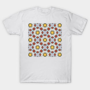 Sun pattern (sun pattern antava, floral, sun pattern redbubble and sun pattern artist) T-Shirt